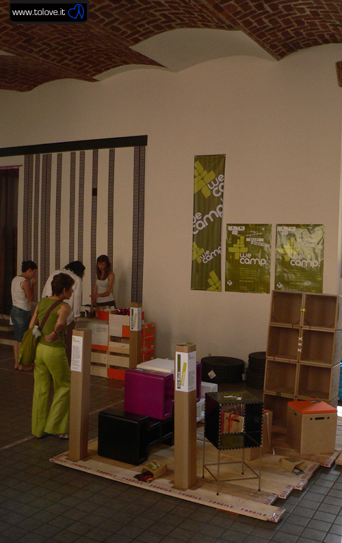 Il temporary store Casa del design - Ecocasa in via Locana