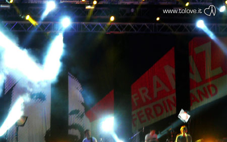 Franz Ferdinand al Traffic Festival Torino