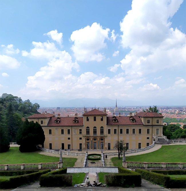 Vista su Torino dalla Villa della Regina